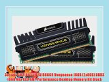Corsair CMZ16GX3M2A1866C9 Vengeance 16GB (2x8GB) DDR3 1866 Mhz CL9 XMP Performance Desktop