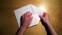 ASMR Paper plane folding (HD)