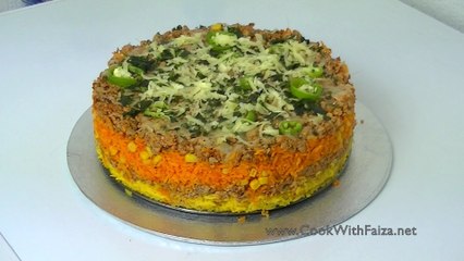 CHICKEN RICE CAKE *COOK WITH FAIZA*