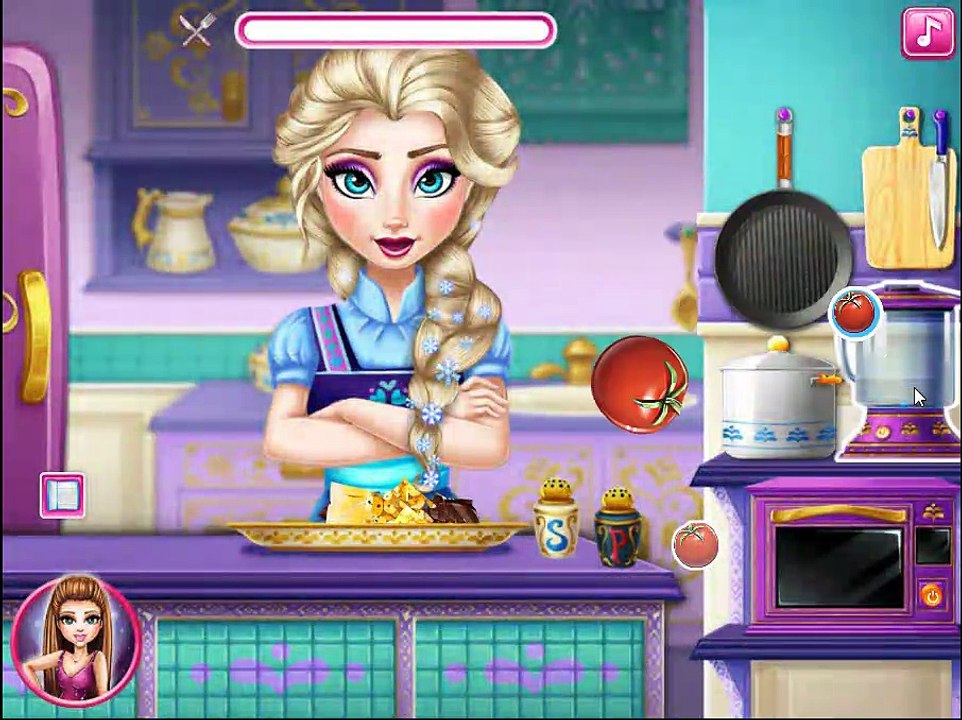 Frozen Elsa Real Cooking