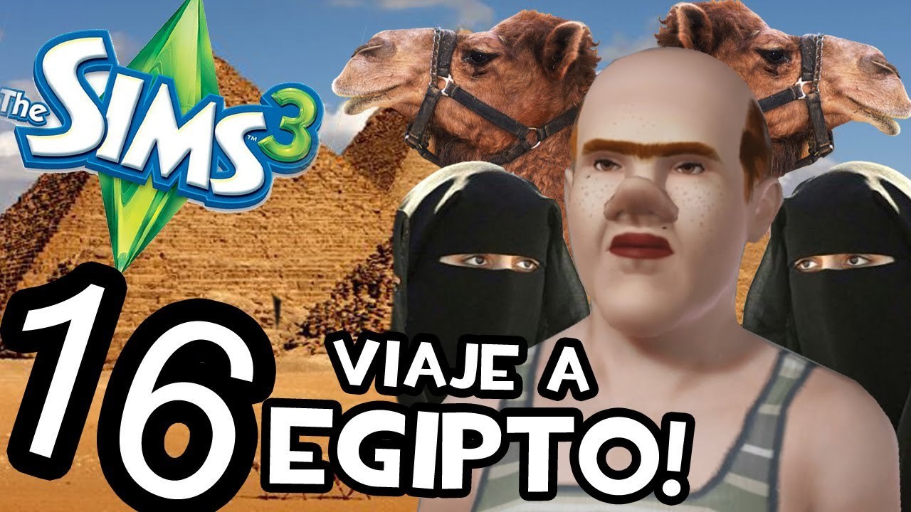 Sims 3  VIAJANDO A EGIPTO CON FAT BIITCHEZ  Y CHINOS EXPLORADORES  Gordo y Follaador a los 40 ep.16