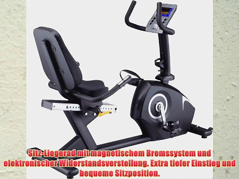 Recumbent Ergometer BX 4.2R mit extra tiefem Einstieg und 5 Jahren Garantie