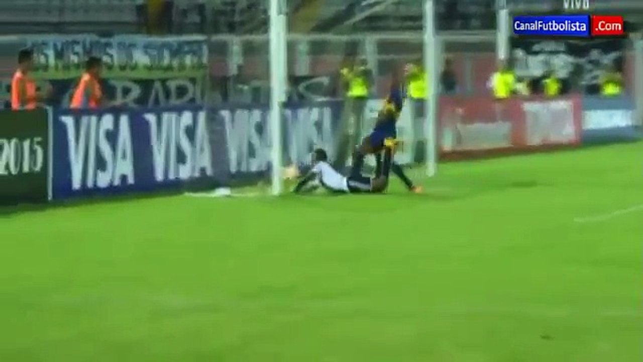 Zamora 1-5 Boca Juniors Resumen Goles Copa Libertadores - 17-03-2015
