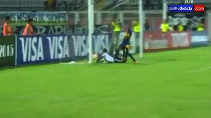 Zamora 1-5 Boca Juniors Resumen Goles Copa Libertadores - 17-03-2015