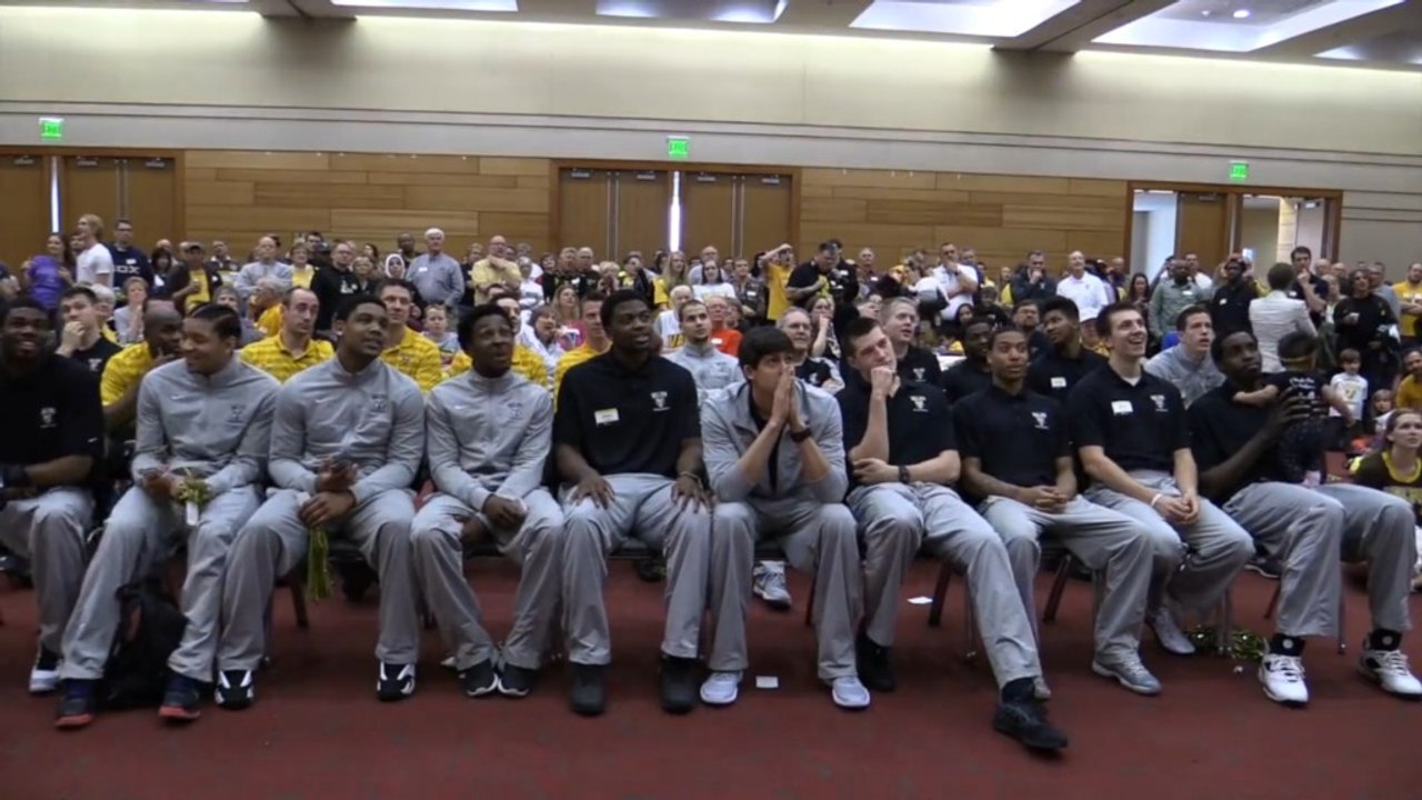 March Madness reactions: 12 teams in 90 seconds