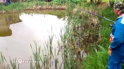 Fishing   Suddenly Tiger Came And Went With Fish