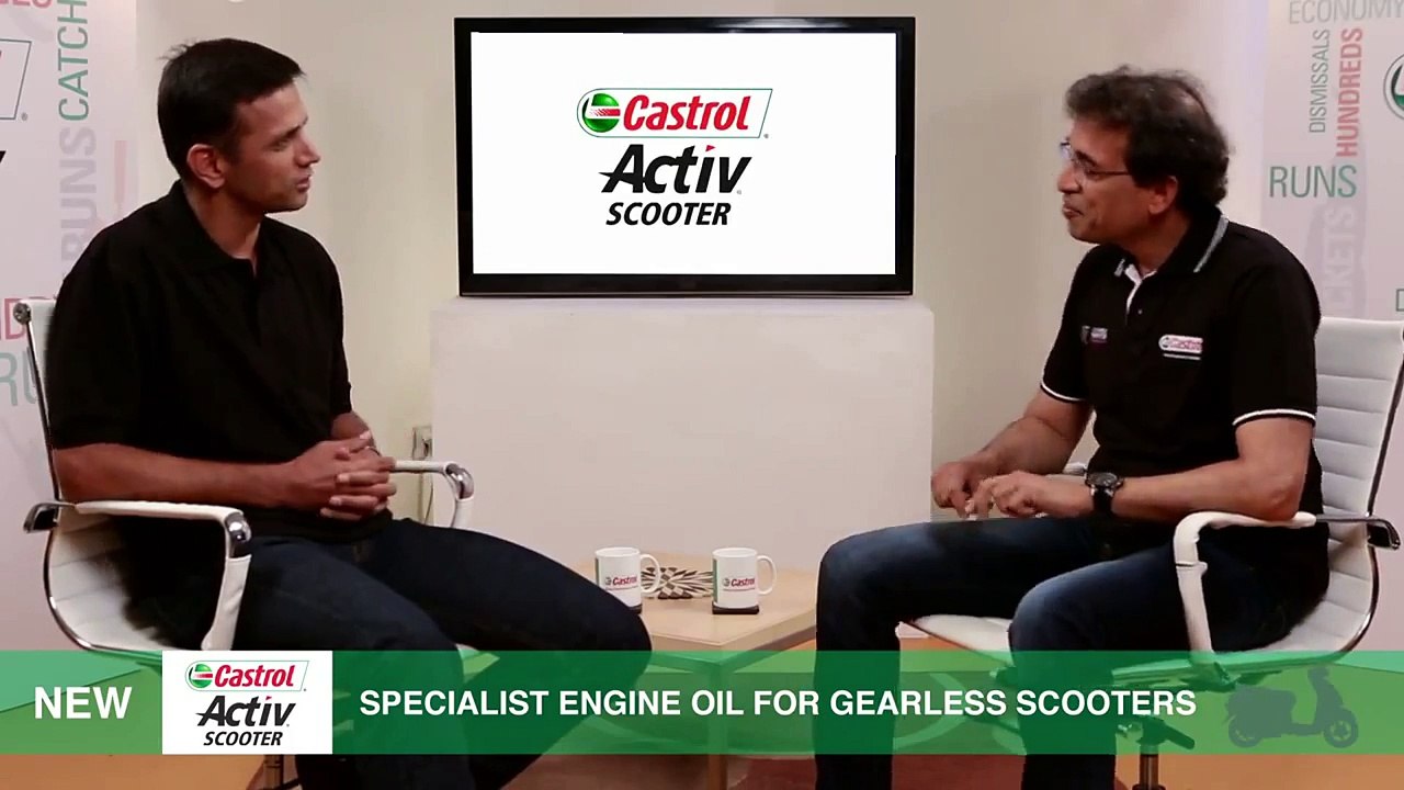 Rahul Dravid stumps Harsha Bhogle