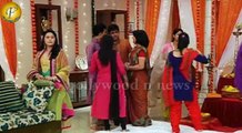 Mata Puja in house in serial Shastri Sisters On Location