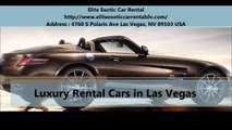 Elite Exotic Car Rental in Las Vegas