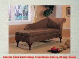 Coaster Home Furnishings Transitional Chaise Cherry/Brown