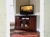Crosley Furniture LaFayette 48-Inch Corner TV Stand Vintage Mahogany