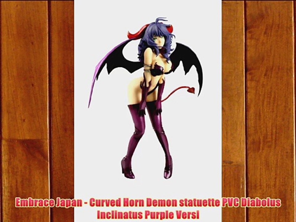Embrace Japan - Curved Horn Demon statuette PVC Diabolus Inclinatus Purple Versi