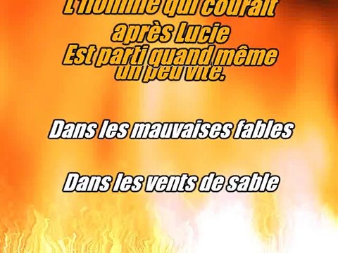 KARAOKE FRANCIS CABREL - Dormir debout