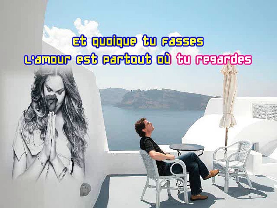 KARAOKE FRANCIS CABREL - Je t'aimais je t'aime et je t'aimerai