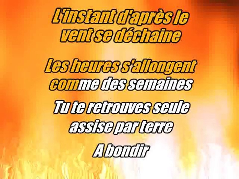 KARAOKE FRANCIS CABREL - Encore et encore