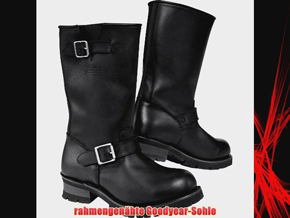 Spirit motors engineer stiefel schwarz 42 - motorradstiefel