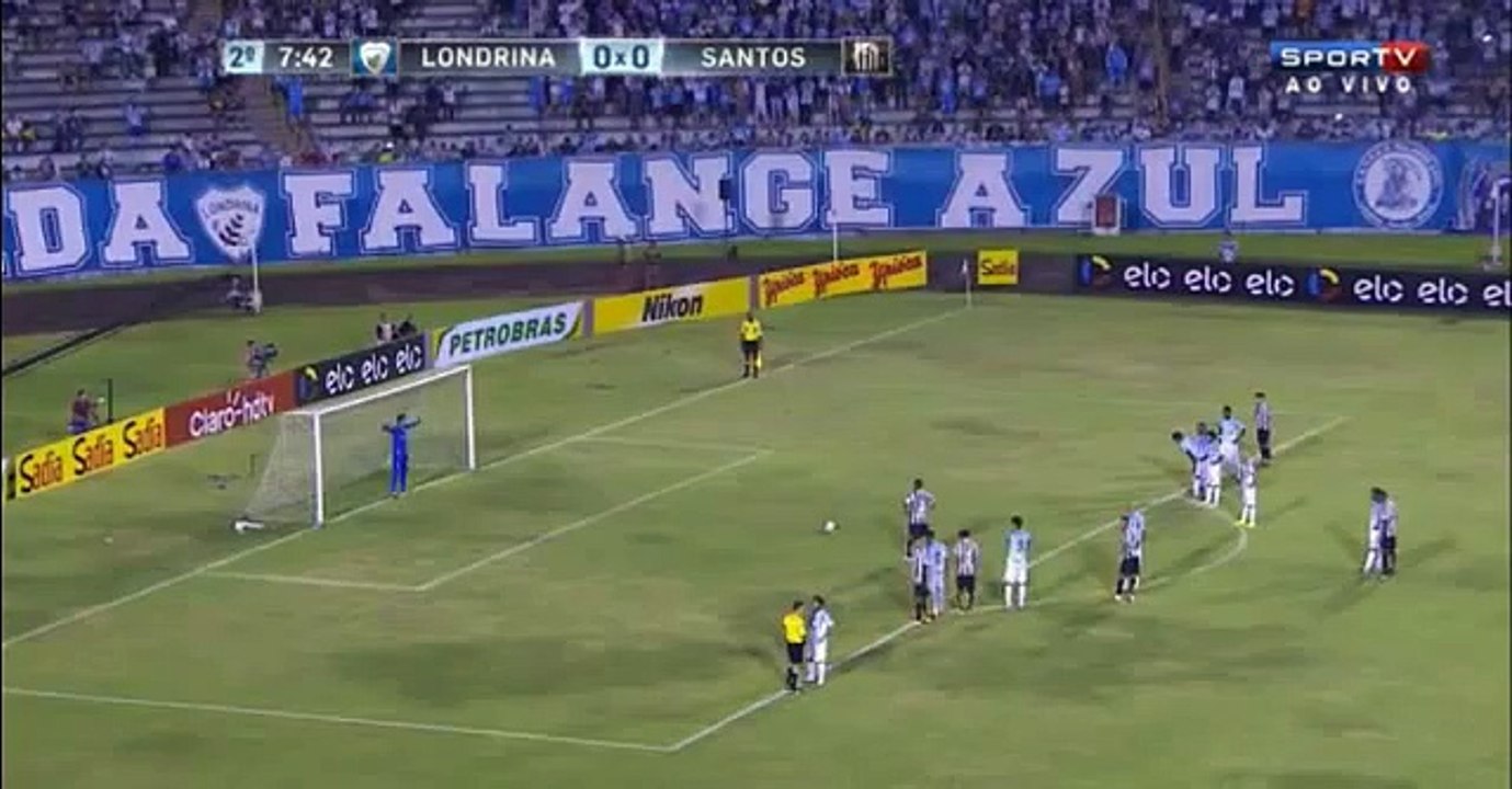 Londrina 0x1 Santos Copa Do Brasil‬ - HD