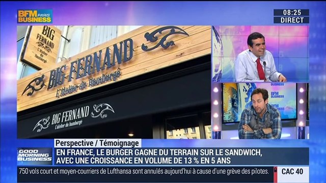 Big Fernand, le spécialiste du hamburgé haut de gamme à la française: Steve Burggraf - 18/03