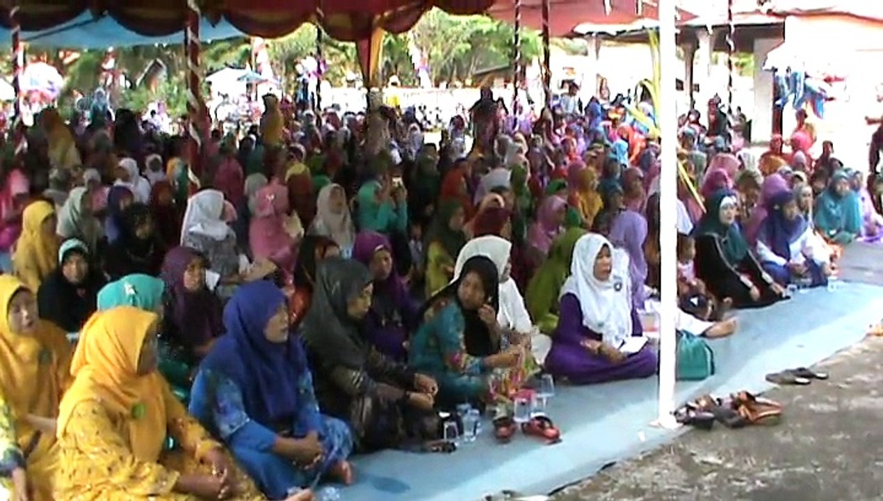 Peringatan Maulid di Desa Sukawijaya