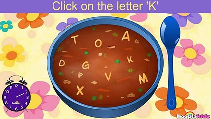Alphabet Soup - Learn ABC for Kids, Baby, Toddler Preschool