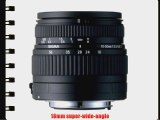 Sigma 18-50mm f/2.8-4.5 SLD Aspherical DC OS HSM Wide Angle Zoom Lens for Canon EOS Digital
