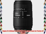 Sigma 70-300mm F4-5.6 APO Macro Super Lens for Pentax-AF Camera