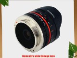 Rokinon 8mm F2.8 Ultra-Wide Fisheye Lens for Samsung NX 28FE8MBK-SNX Black