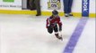 9 year old kid hockey phenom scores amazing goal before Bruins game in penalty shot shootout contest