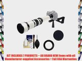 Phoenix 650-1300mm Super Telephoto Zoom Lens with 2x Teleconverter (=650-2600mm)   Stedi-Stock