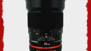 Rokinon 35mm f/1.4 Lens for Canon Cameras