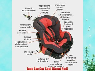 Jane Exo Car Seat (Burnt Red)