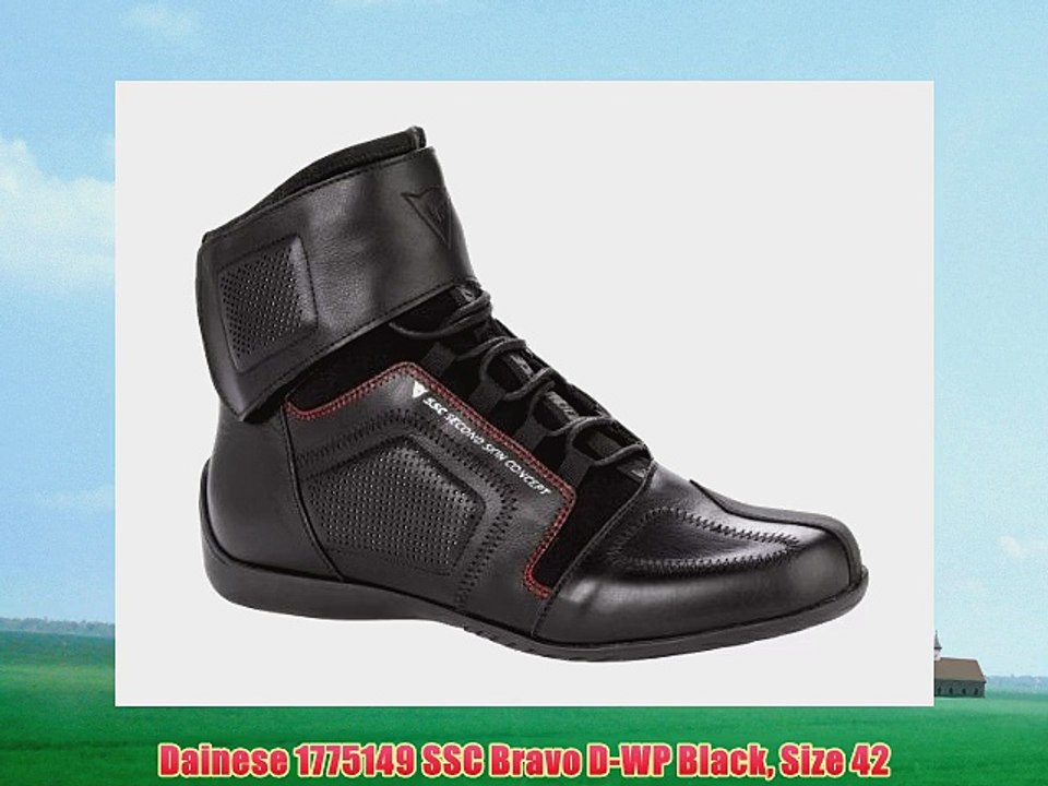 Dainese 1775149 SSC Bravo D-WP Black Size 42