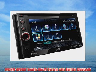 JVC KW-AV61BT Double Din AV System with Built In Bluetooth