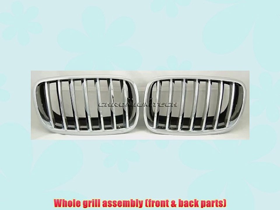 Chromiumtech Grille Silver Chrome