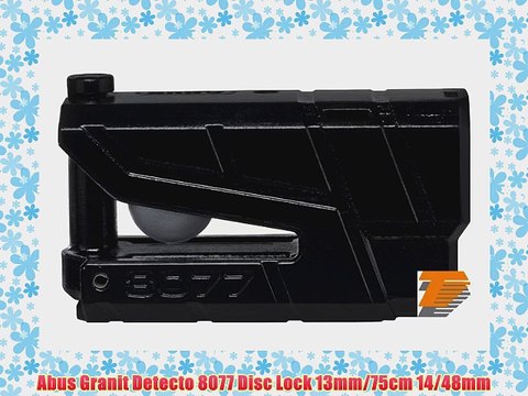 Abus Granit Detecto 8077 Disc Lock 13mm/75cm 14/48mm