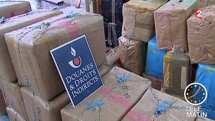 Saisies record de drogue et contrefaçons en 2014