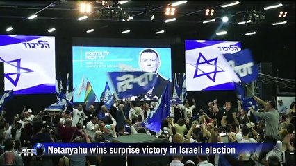 Netanyahu scores victory in knife-edge Israel vote