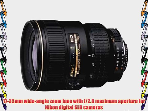 Nikon 17-35mm f/2.8D ED-IF AF-S Zoom Nikkor Lens for Nikon Digital SLR Cameras