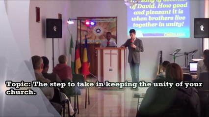 Protecting the unity of your church Part 3