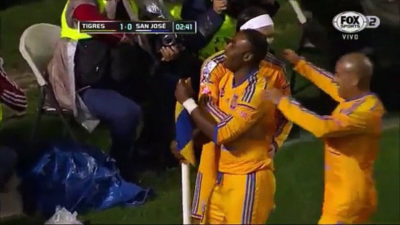 Tigres 4 - 0 San José Copa Libertadores 2015‬ - HD