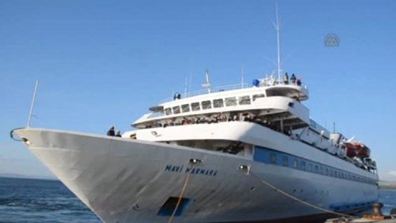 Mavi Marmara Gemisi Gelibolu'da
