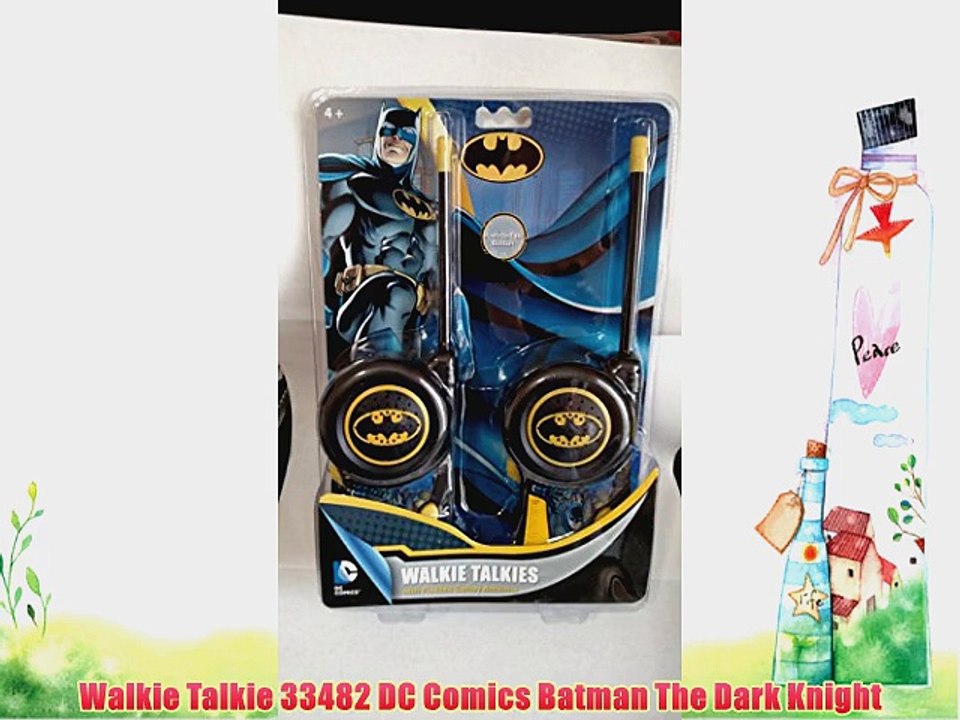 Walkie Talkie 33482 DC Comics Batman The Dark Knight