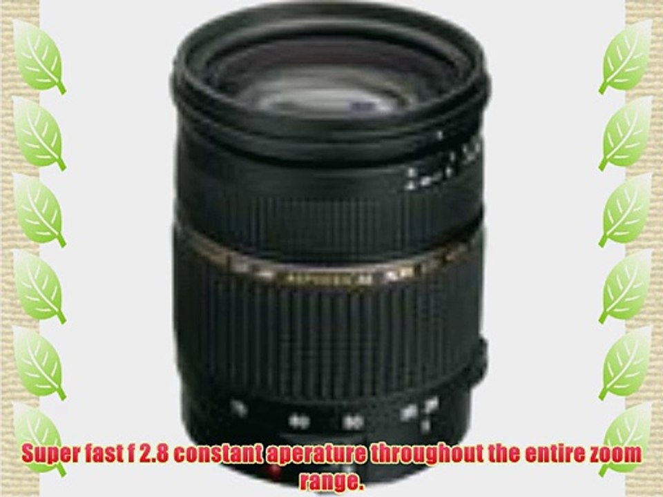Tamron Autofocus 28-75mm f/2.8 XR Di LD Aspherical (IF) for Nikon DSLR Cameras