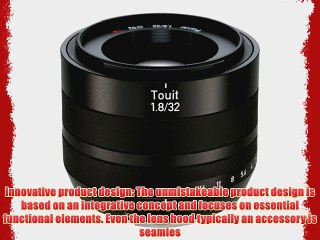 Zeiss 32mm f/1.8 Touit Series for Fujifilm X Series Cameras