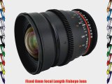 Rokinon 24mm T1.5 Wide Angle Cine Lens for Olympus and Panasonic Micro 4/3 (MFT) Mount Digital