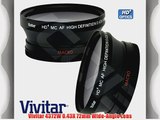 Vivitar 4372W 0.43X 72mm Wide-Angle Lens