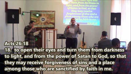 Sunday School  by Brother Valeriu. Topic Evangelism