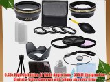 Pro Series 58mm 0.43x Wide Angle Lens   2.2x Telephoto Lens   3Pc Filter Sets   4Pc Close Up