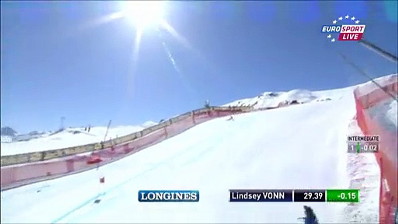 Méribel : Lindsey Vonn