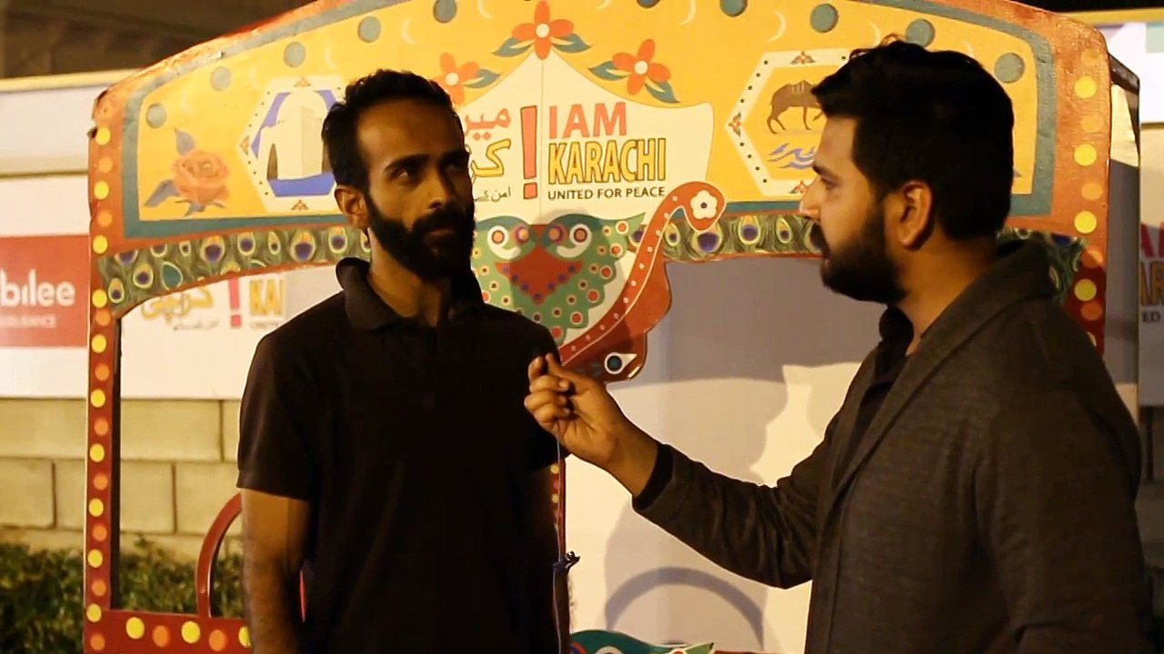 Interviews about IAMKARACHI at NAPA. Part:6